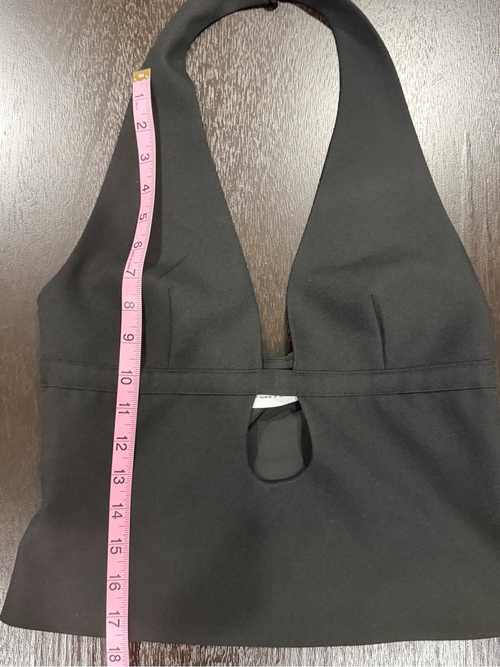 Peppermayo Black Halter Keyhole Camisole - Picture 5 of 7